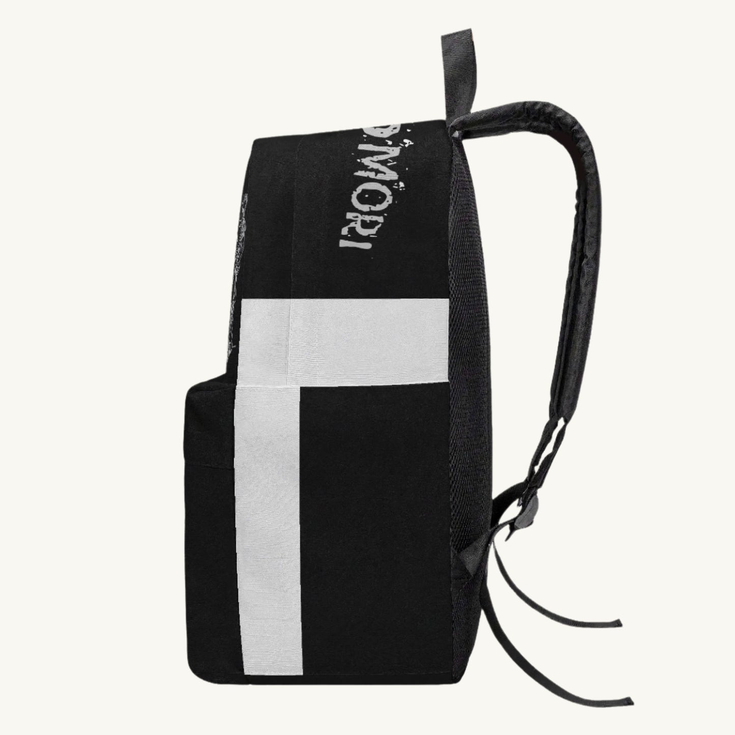 Memento Mori Black Backpack - Jaded Lament