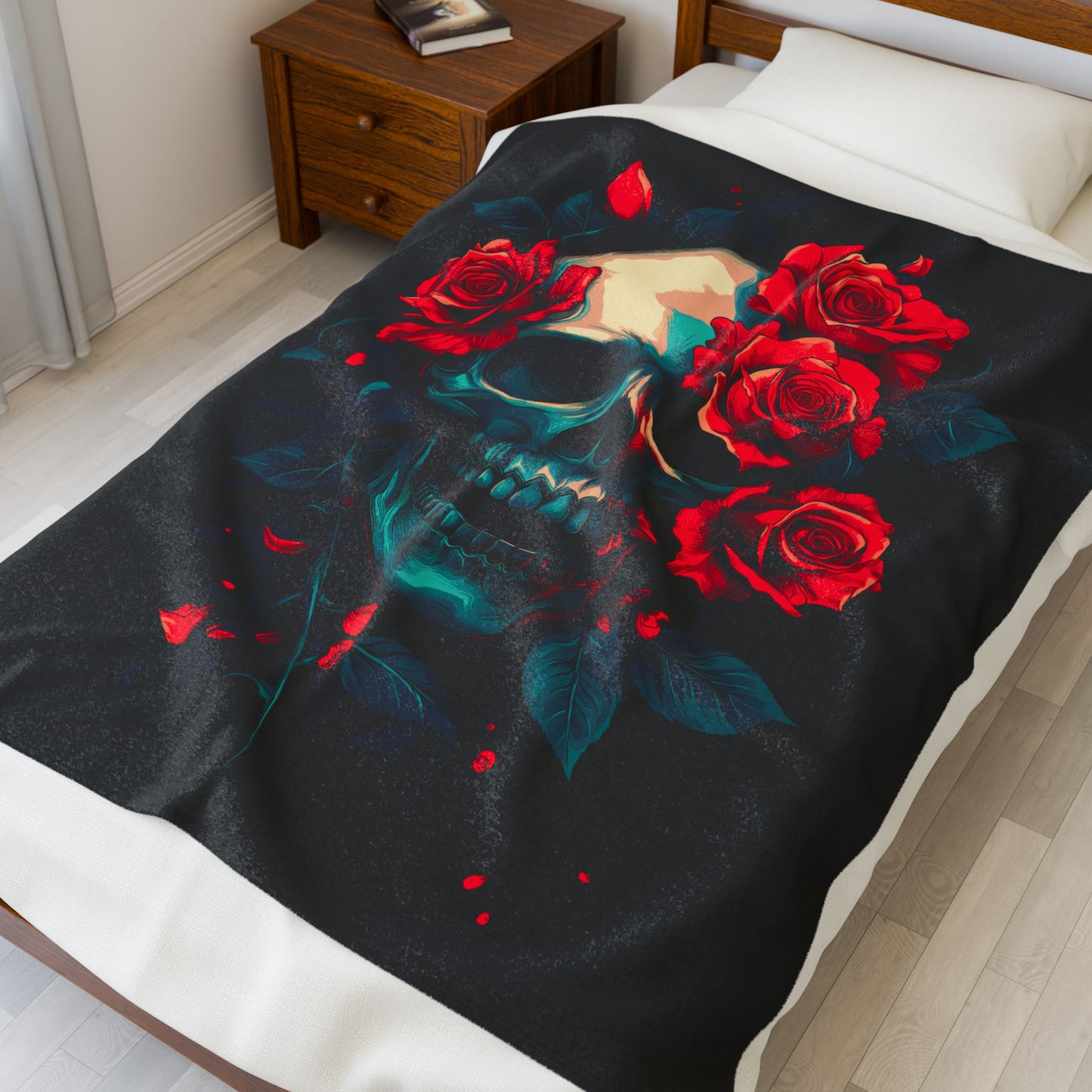 Roses "Love You to Death" Blanket - Jaded Lament