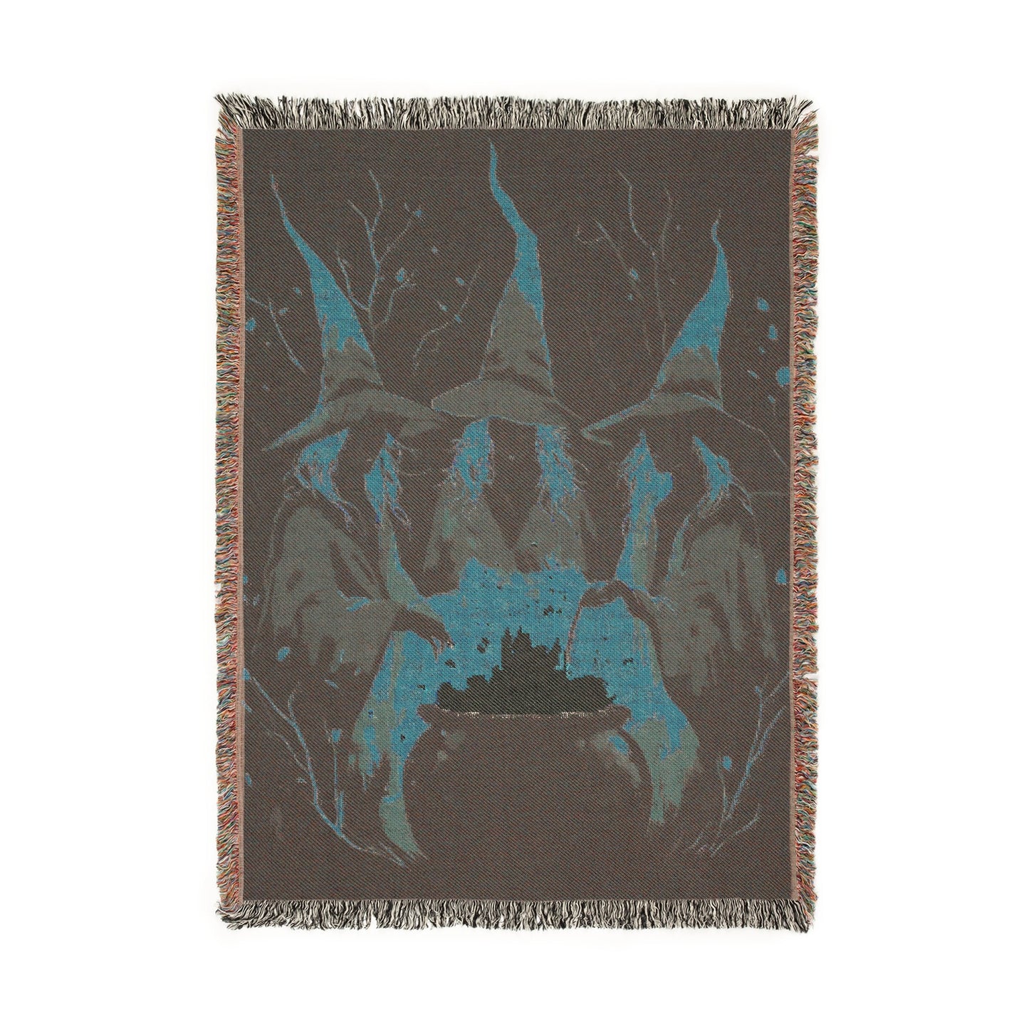 Double Double Toil & Trouble Woven Blanket - Jaded Lament