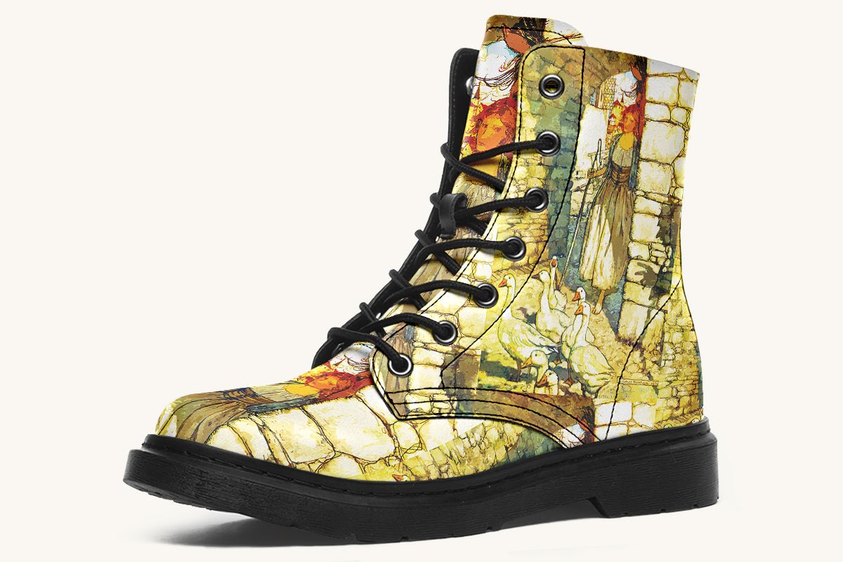Alas Dear Goose Girl Boots - Jaded Lament
