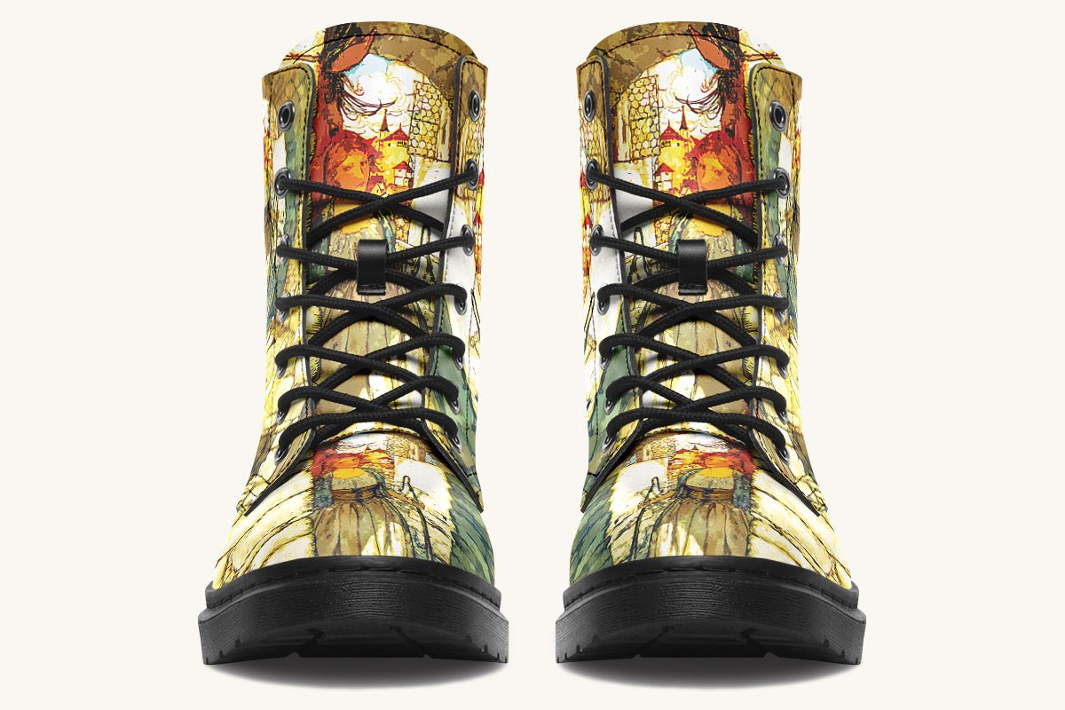 Alas Dear Goose Girl Boots - Jaded Lament