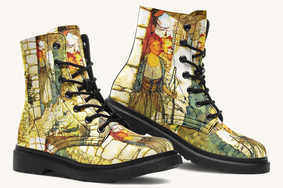 Alas Dear Goose Girl Boots - Jaded Lament