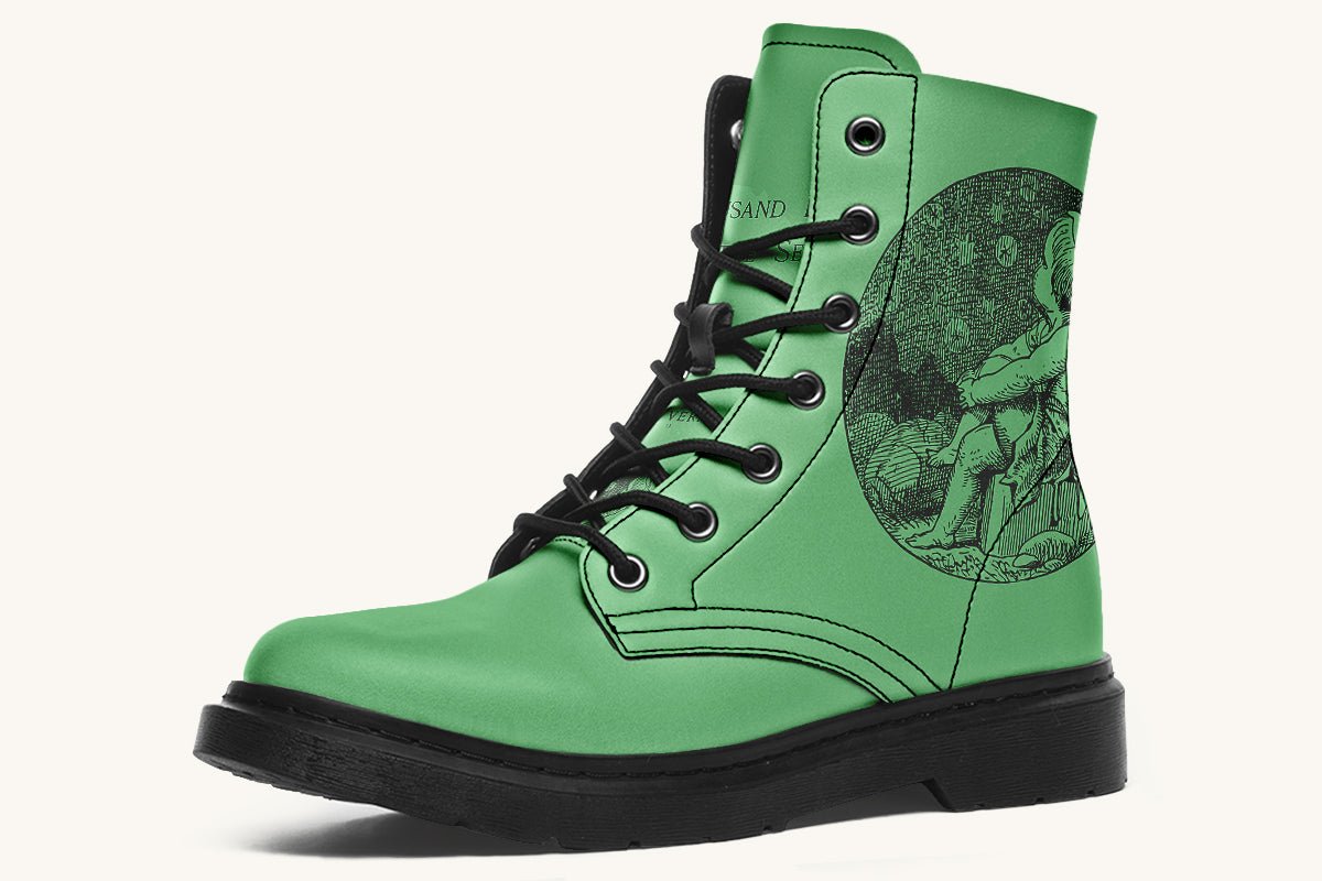 Beneath The Green Silence Boots - Jaded Lament