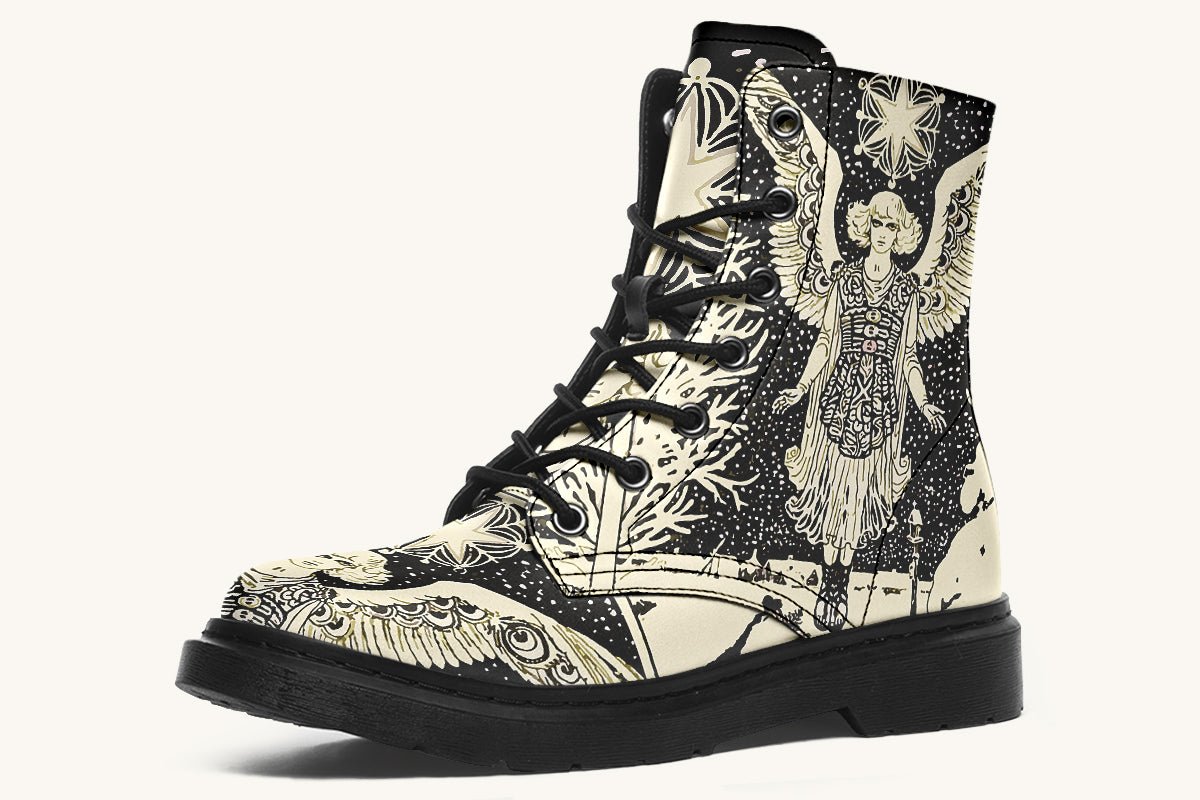 Call Upon the Star Cream Boots - Jaded Lament