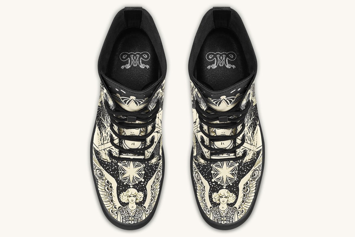 Call Upon the Star Cream Boots - Jaded Lament