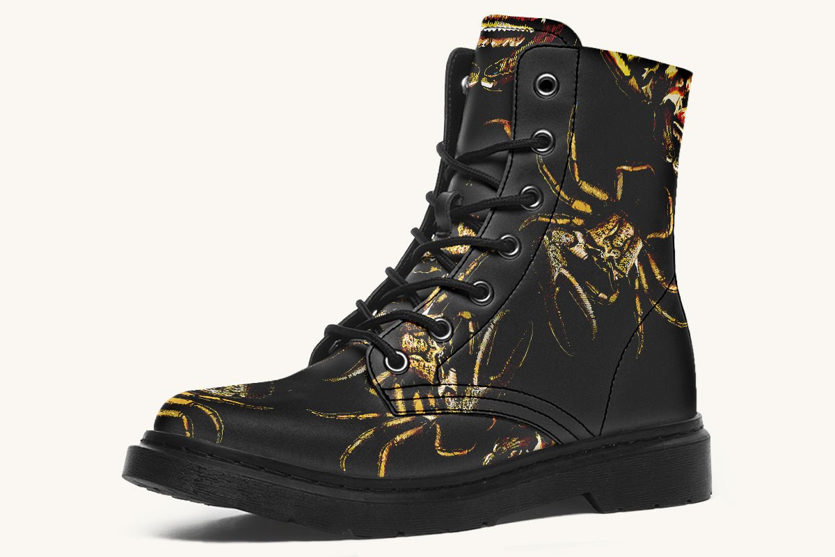 Crawl the Sea of Stars Black Boots - Jaded Lament