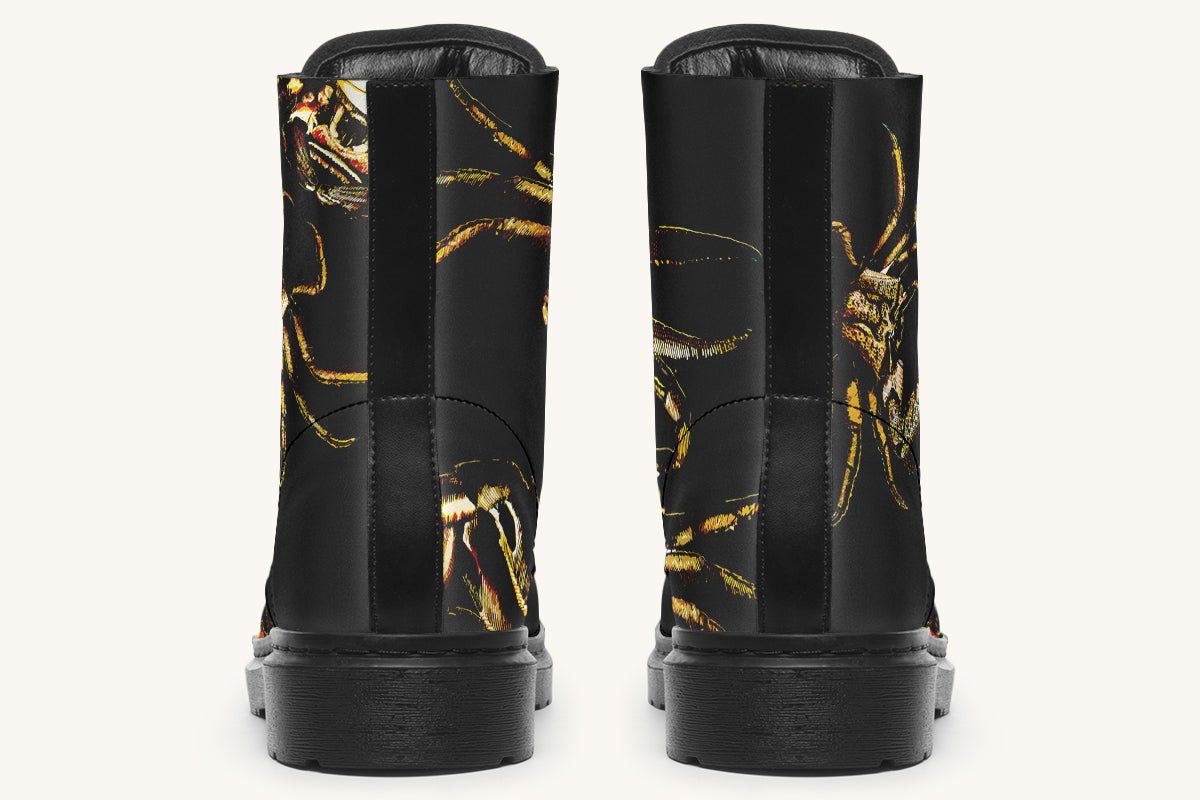 Crawl the Sea of Stars Black Boots - Jaded Lament