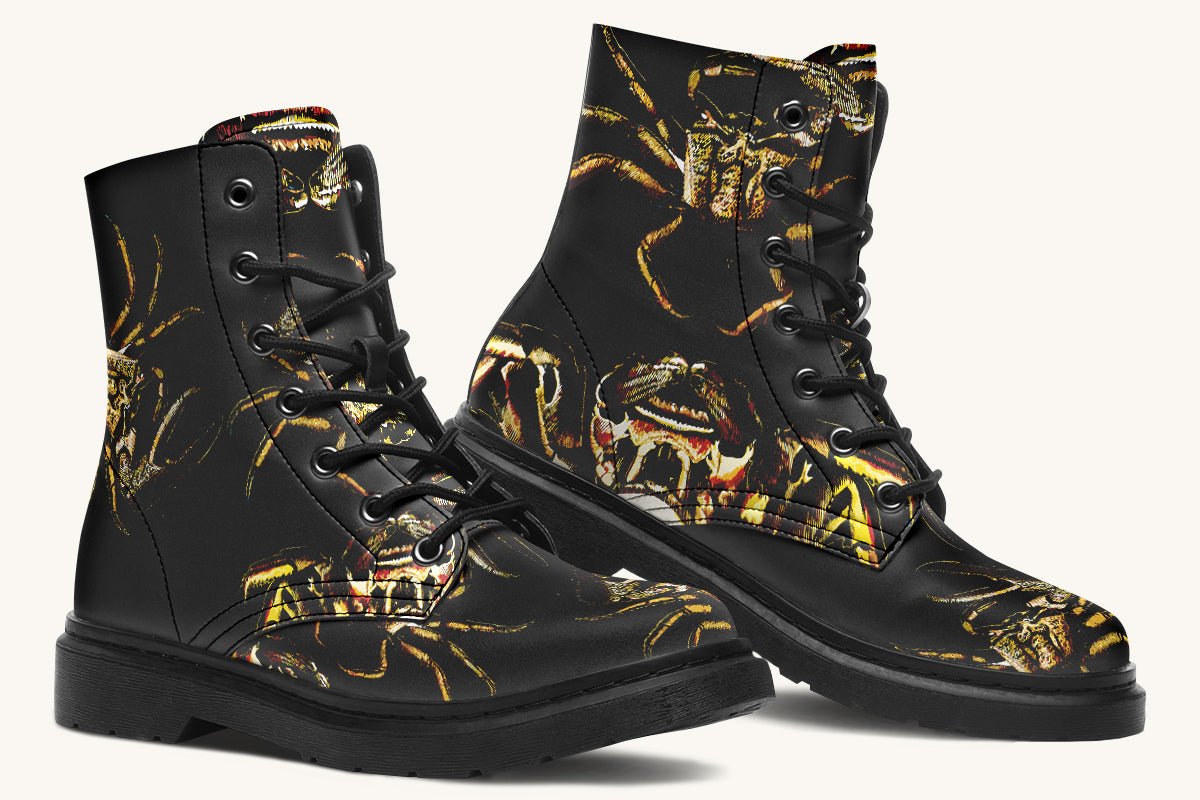 Crawl the Sea of Stars Black Boots - Jaded Lament