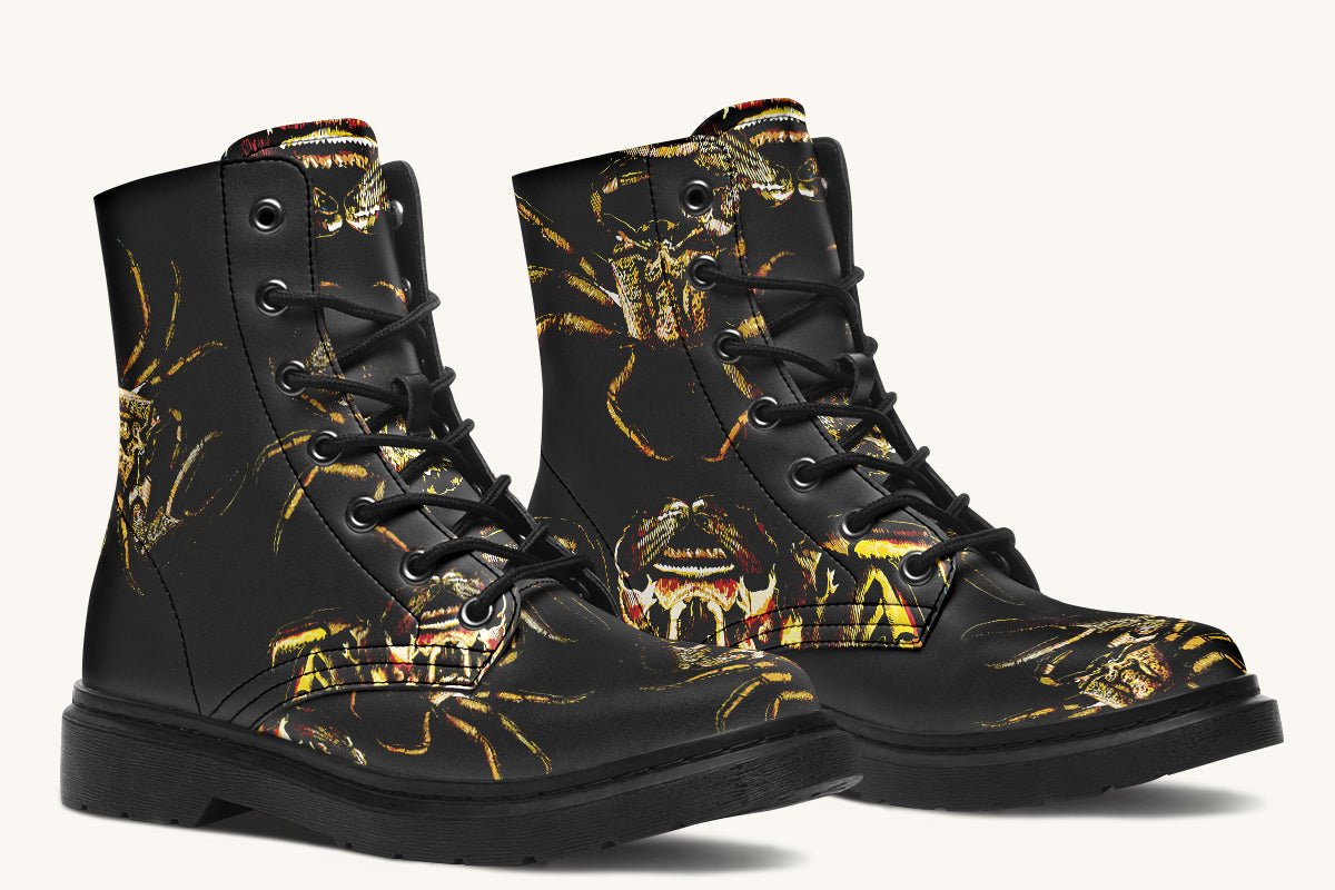 Crawl the Sea of Stars Black Boots - Jaded Lament