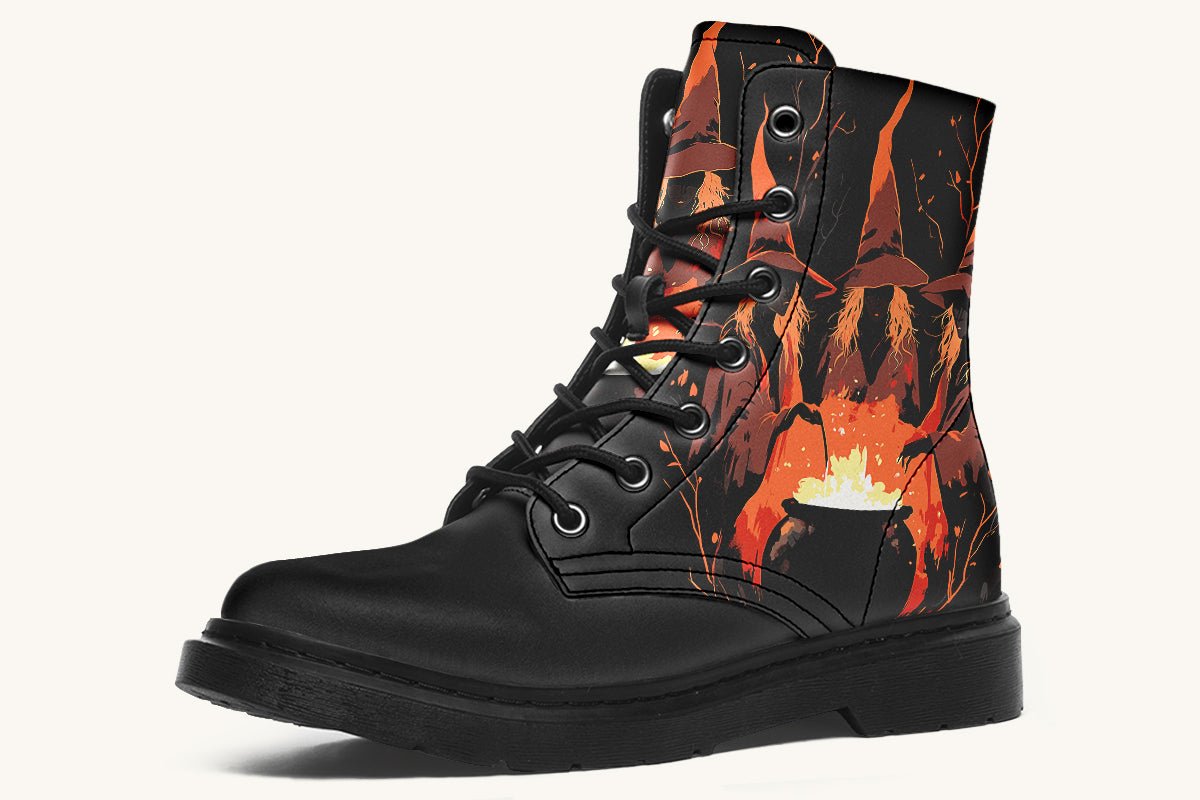 Double Double Toil And Trouble Boots - Jaded Lament