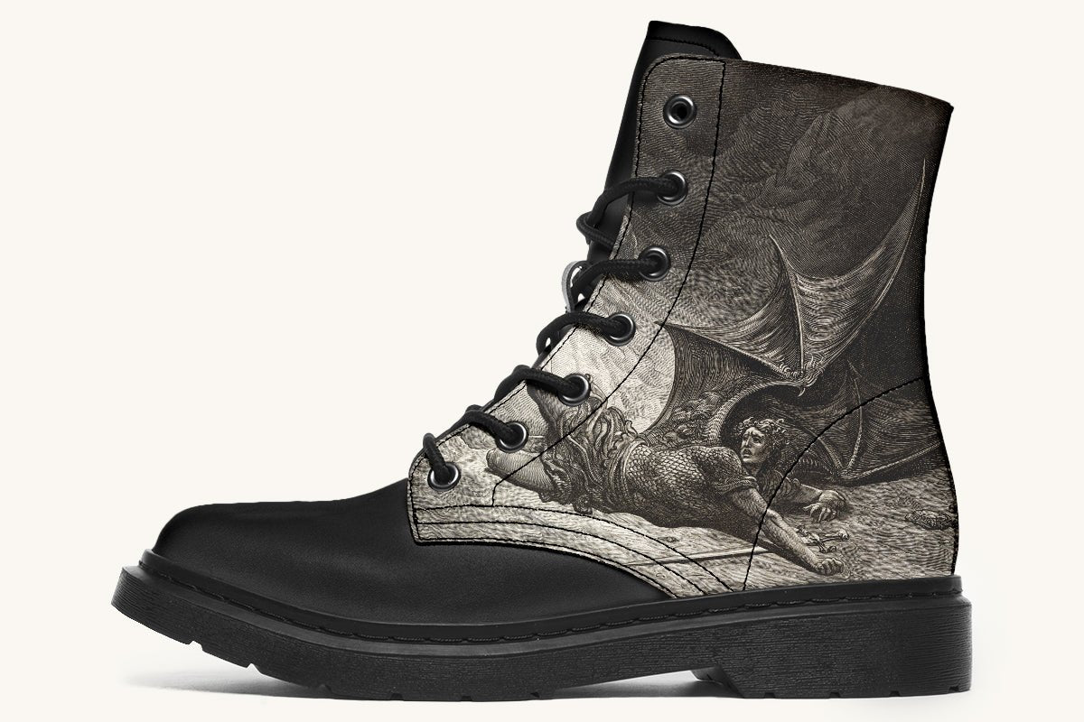 Fall of the Morning Star Boots - Jaded Lament