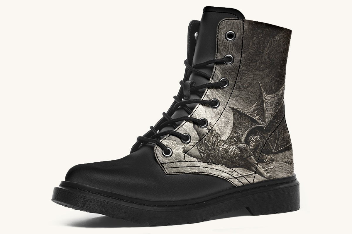 Fall of the Morning Star Boots - Jaded Lament