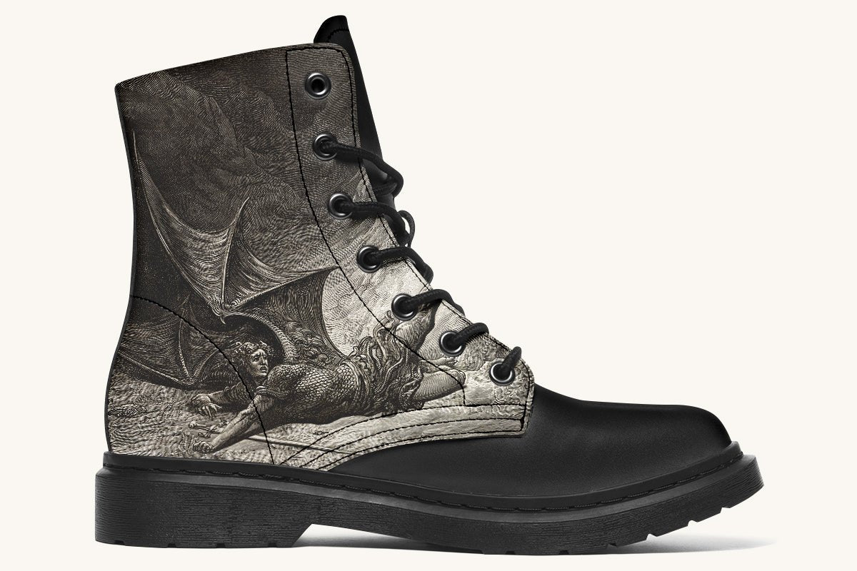 Fall of the Morning Star Boots - Jaded Lament