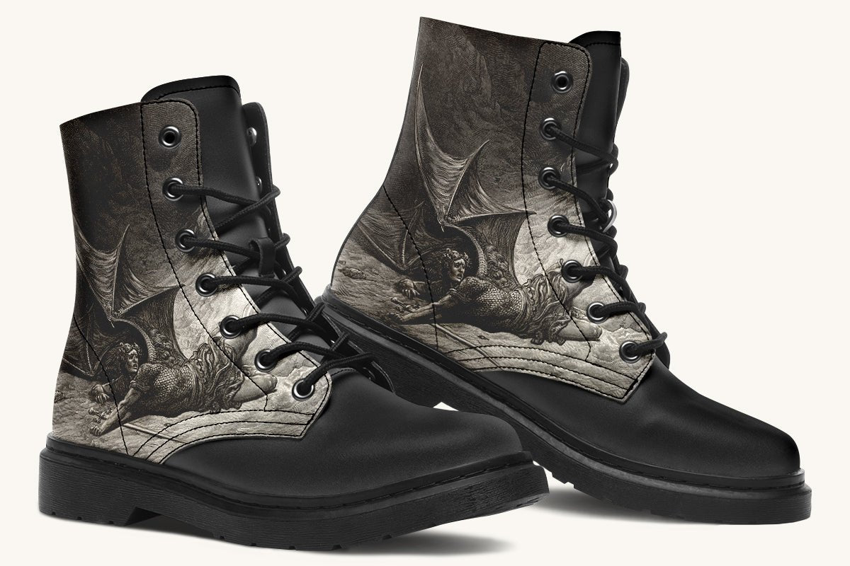 Fall of the Morning Star Boots - Jaded Lament