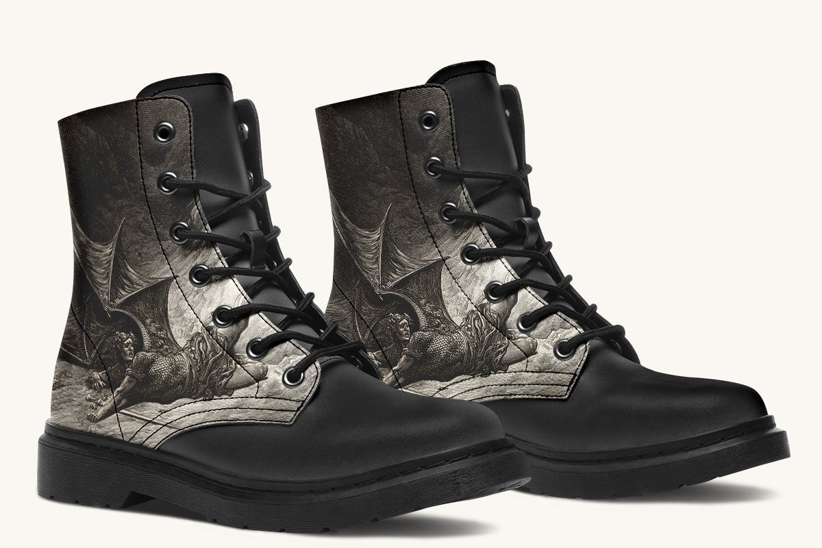 Fall of the Morning Star Boots - Jaded Lament