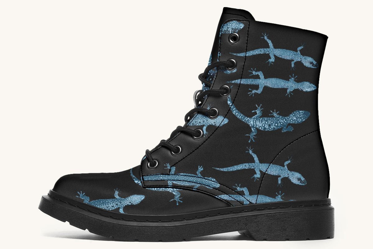 March of the Lizards Blue Black Boots - Jaded Lament