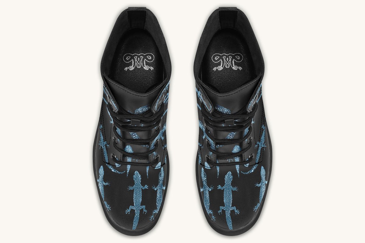 March of the Lizards Blue Black Boots - Jaded Lament