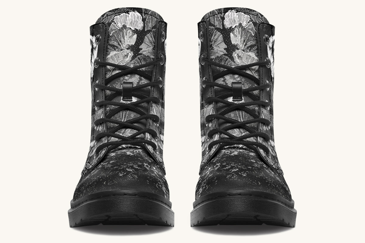 She Watched the Bones Sink Black Boots - Jaded Lament