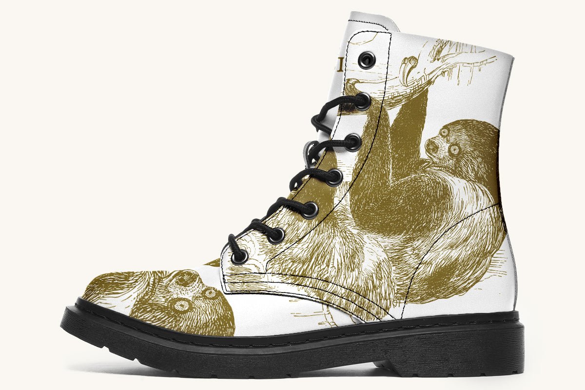 The Sloth Stays Brown White Boots - Jaded Lament