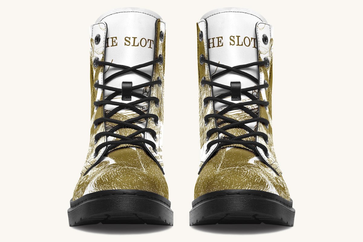 The Sloth Stays Brown White Boots - Jaded Lament