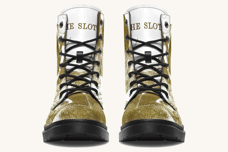 The Sloth Stays Brown White Boots - Jaded Lament
