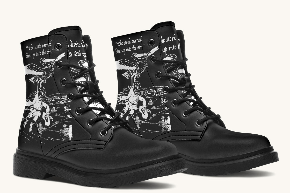 Woz Stork And Scarecrow Boots - Jaded Lament