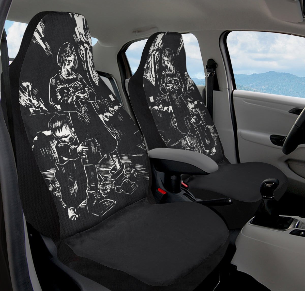 After the Fire Survival is Defiance Car Seat Cover - Jaded Lament