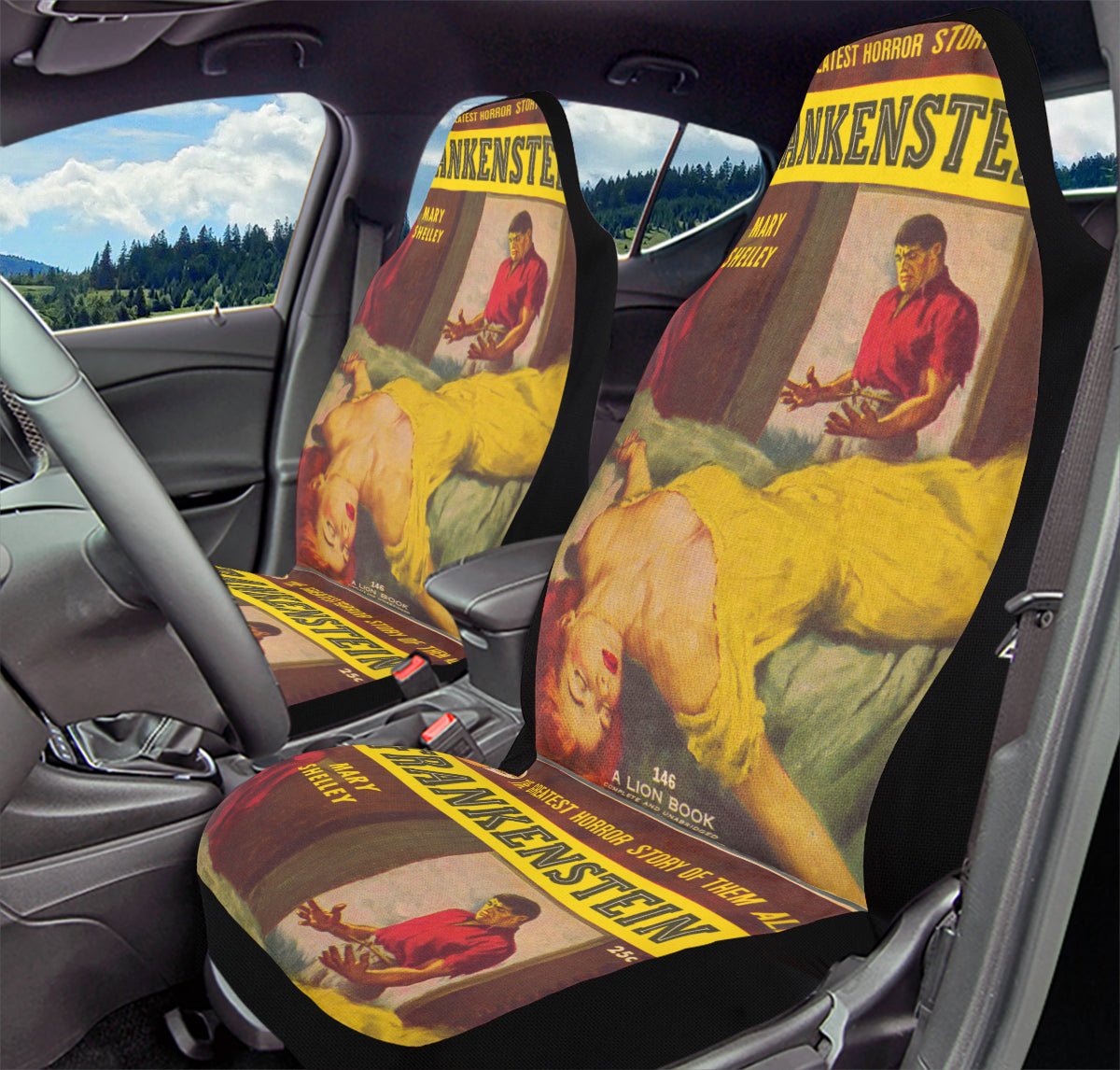 Bride of Lightning Car Seat Cover - Jaded Lament