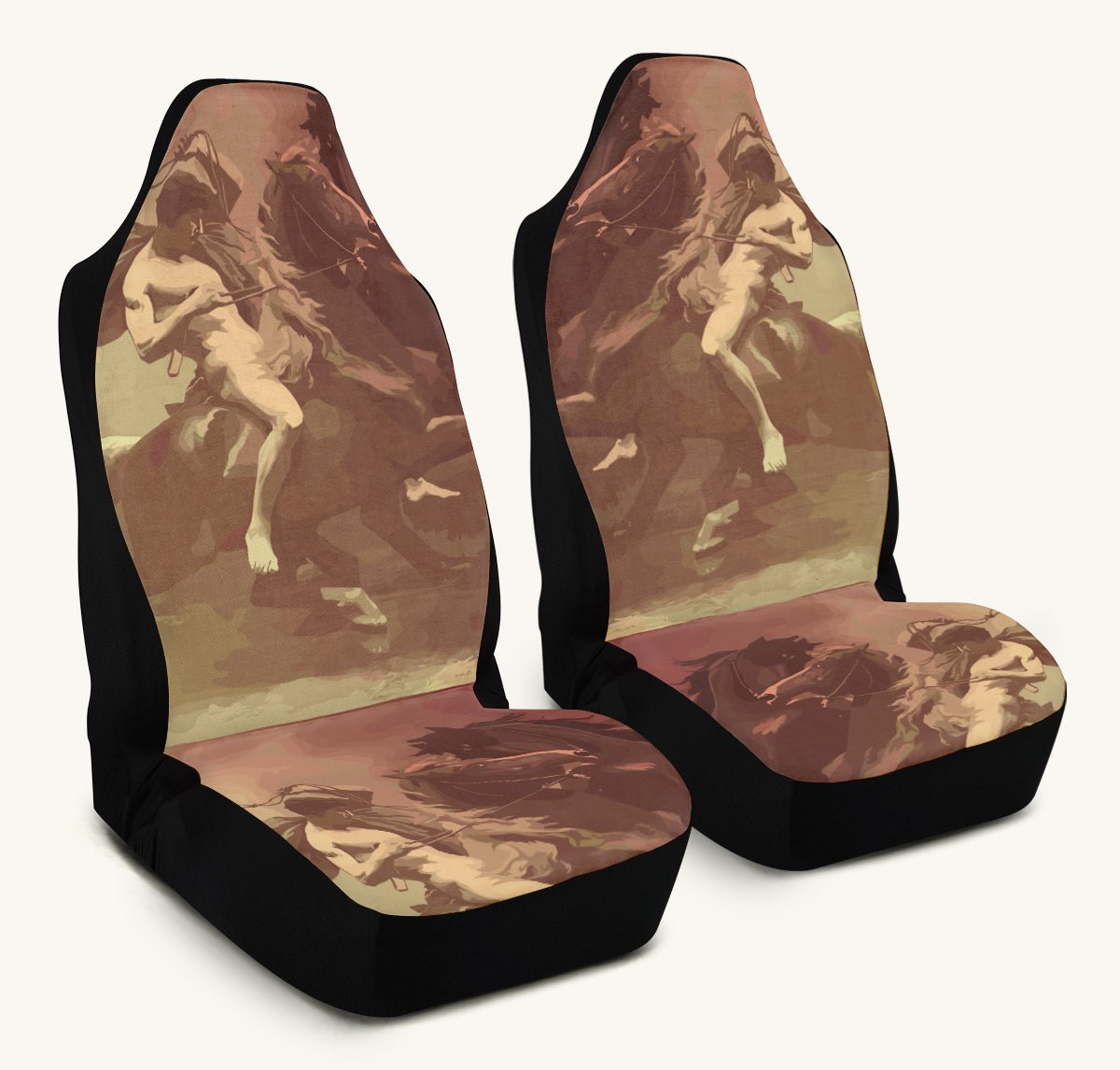 Horse of the Gods Car Seat Cover - Jaded Lament