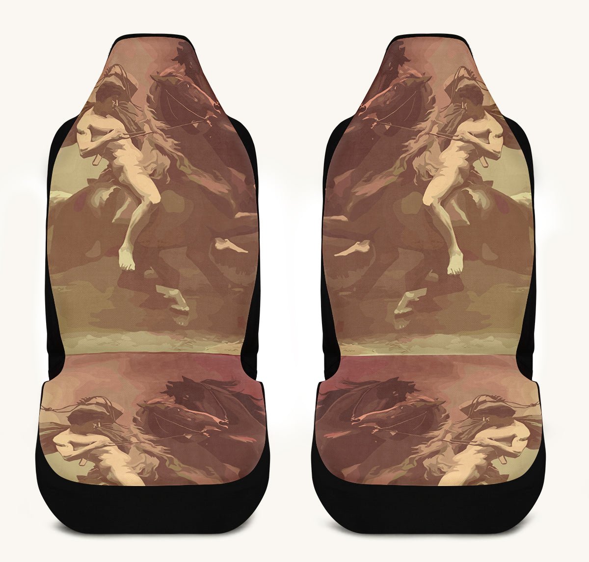 Horse of the Gods Car Seat Cover - Jaded Lament