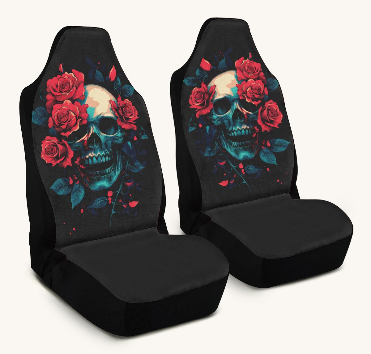 Roses For The Dead Car Seat Cover - Jaded Lament