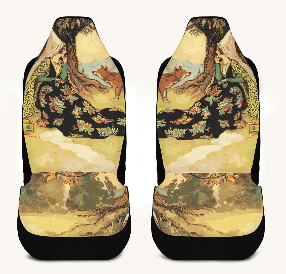 Speak Fox Car Seat Cover - Jaded Lament