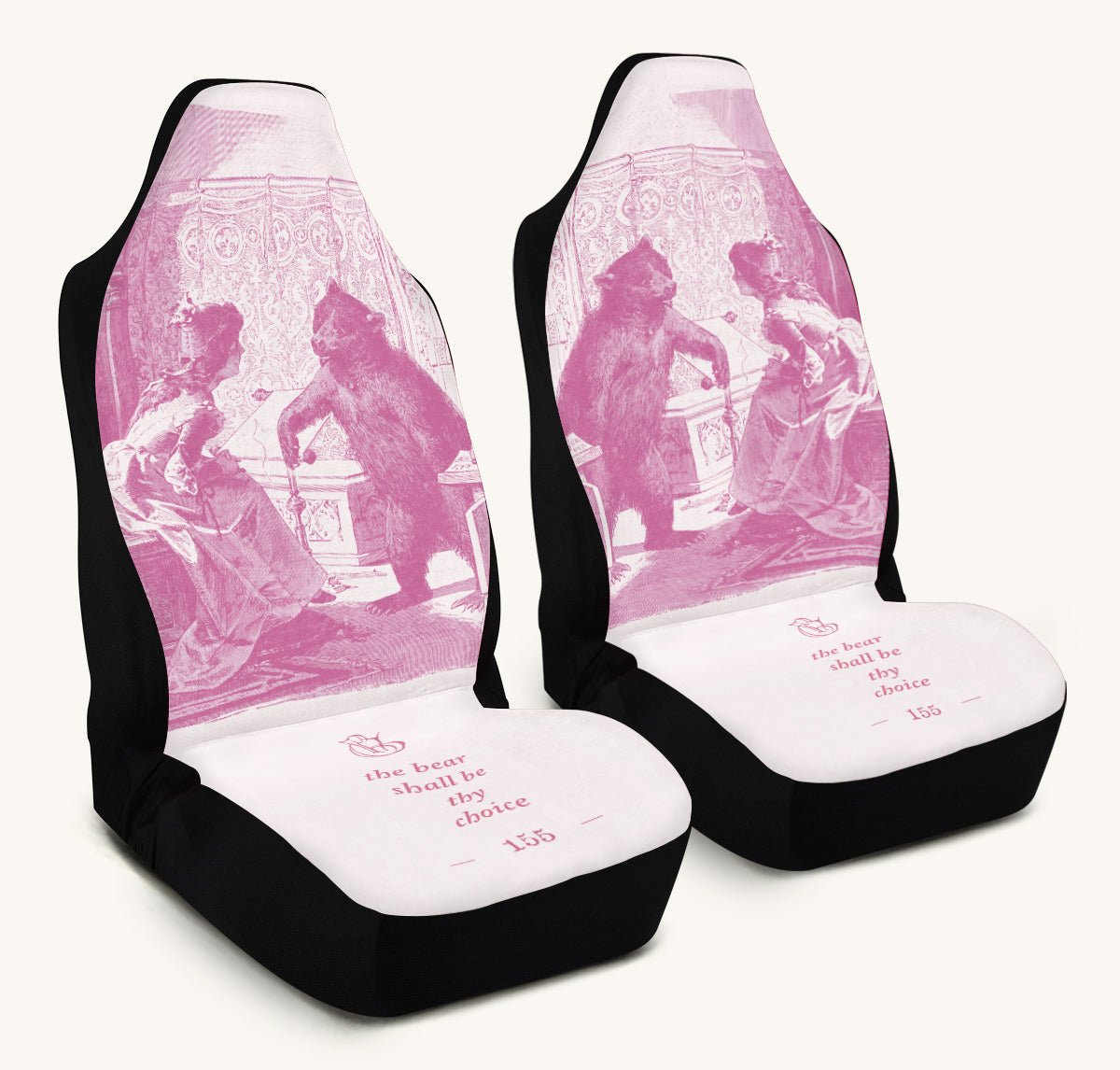 The Bear Shall Be Thy Choice Car Seat Cover - Jaded Lament