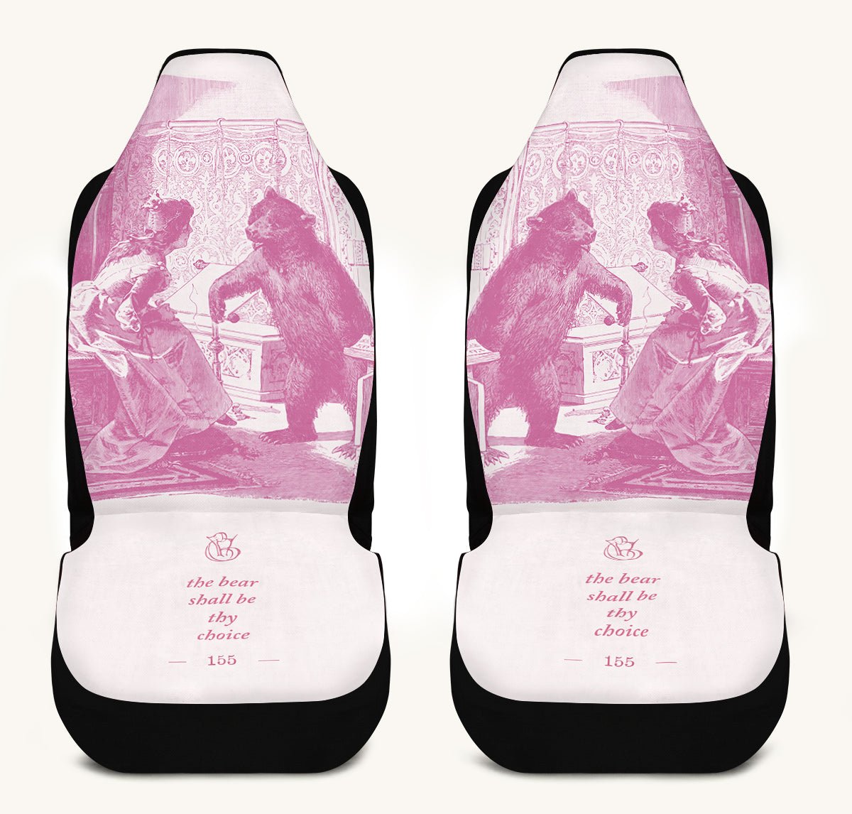 The Bear Shall Be Thy Choice Car Seat Cover - Jaded Lament