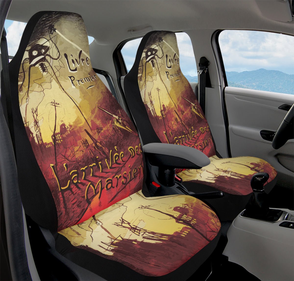 The Burnt Marvels Car Seat Cover - Jaded Lament