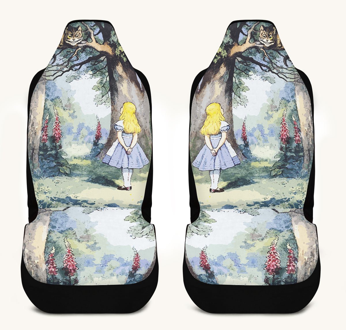 The Grin in the Trees Car Seat Cover - Jaded Lament