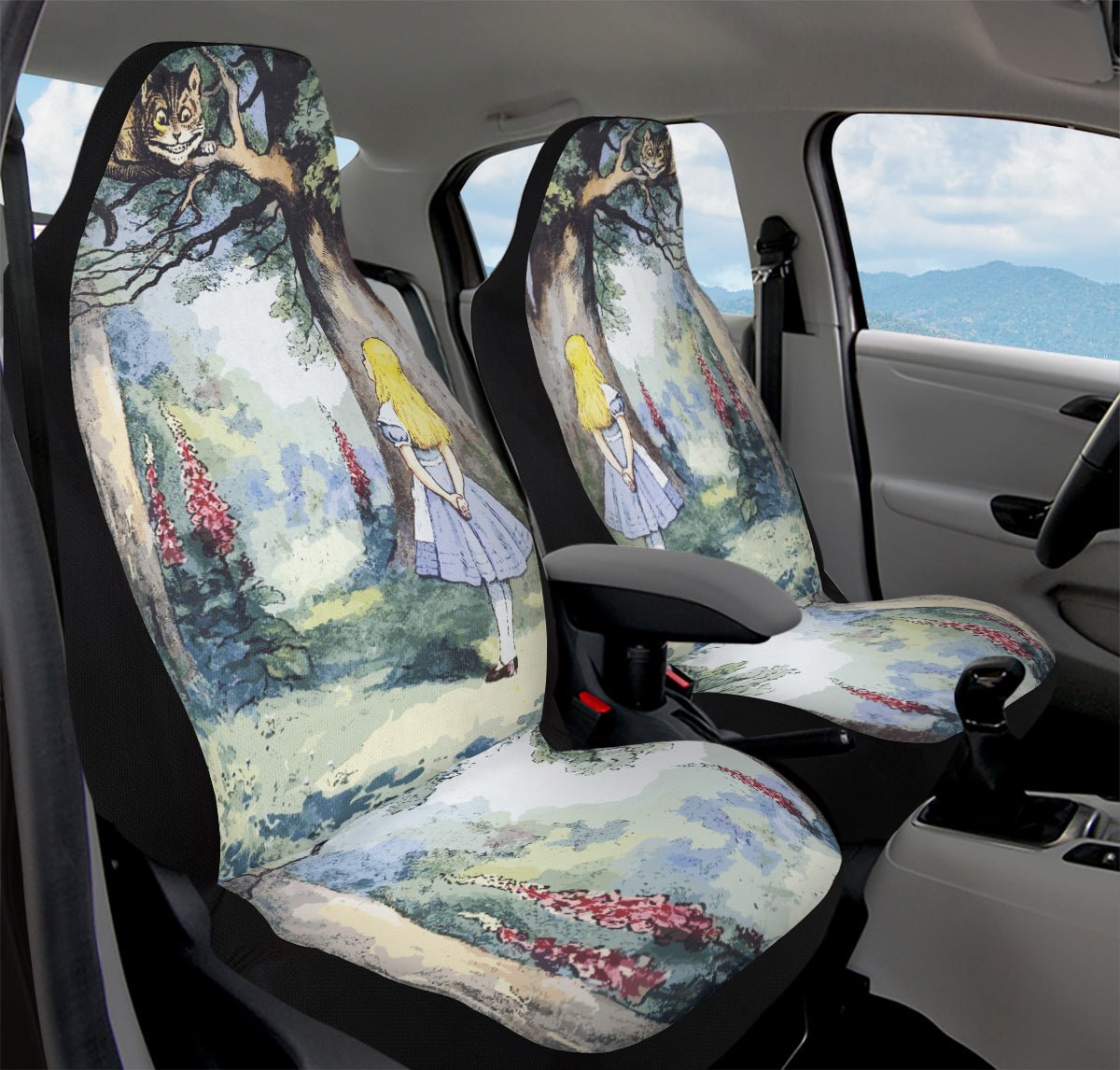 The Grin in the Trees Car Seat Cover - Jaded Lament