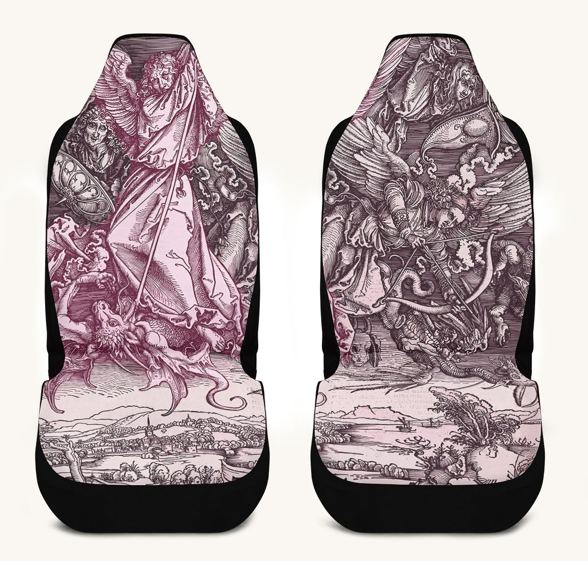 The War Above Car Seat Cover - Jaded Lament