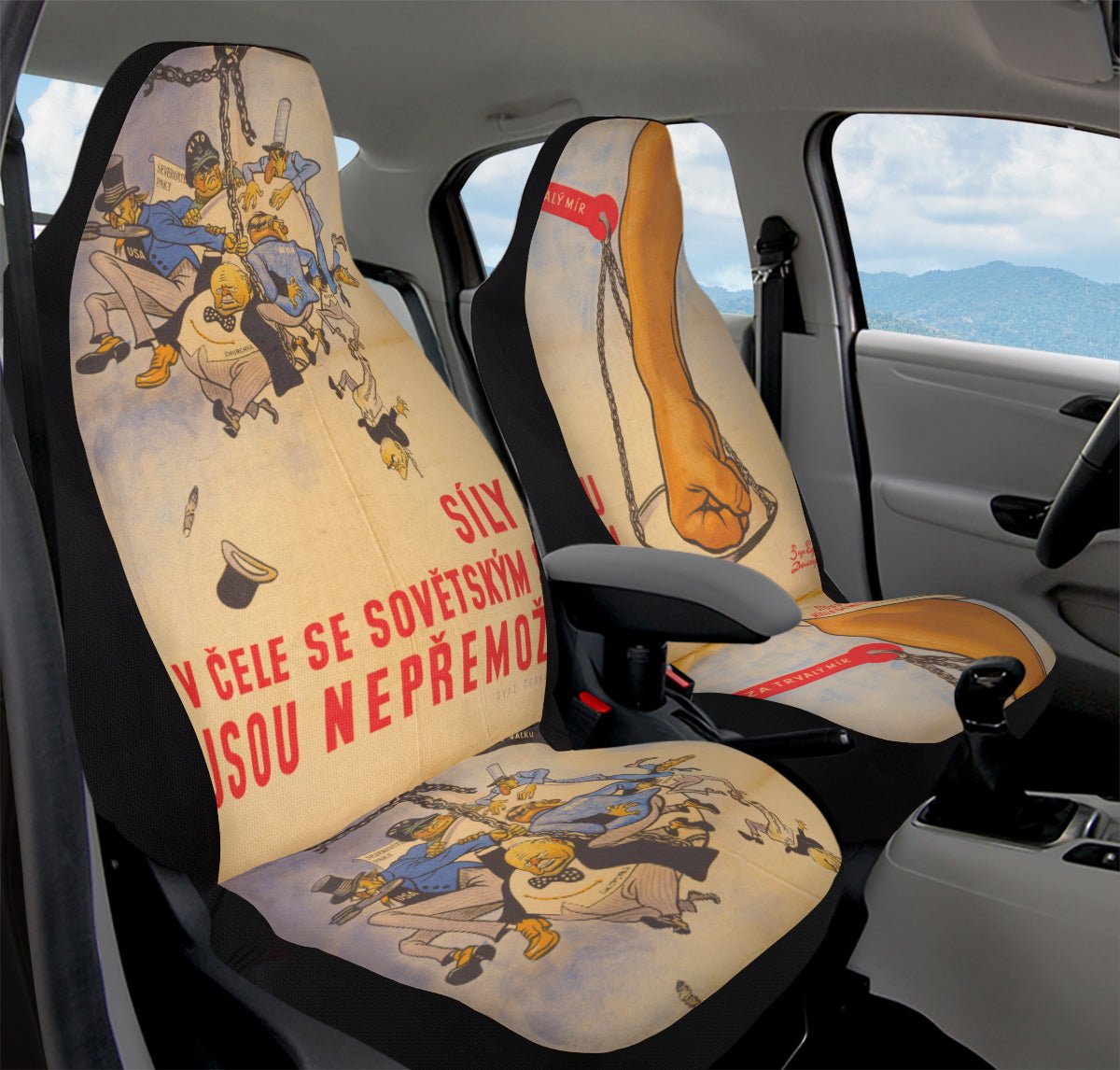 Weight of Many Car Seat Cover - Jaded Lament