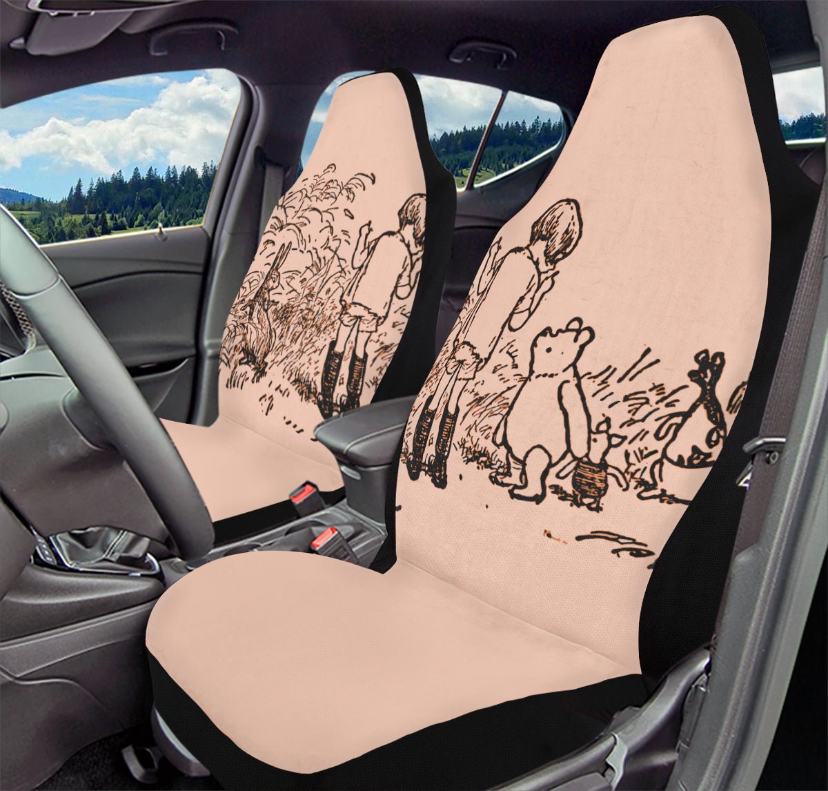 When The Wind Told The Secrets Car Seat Cover - Jaded Lament