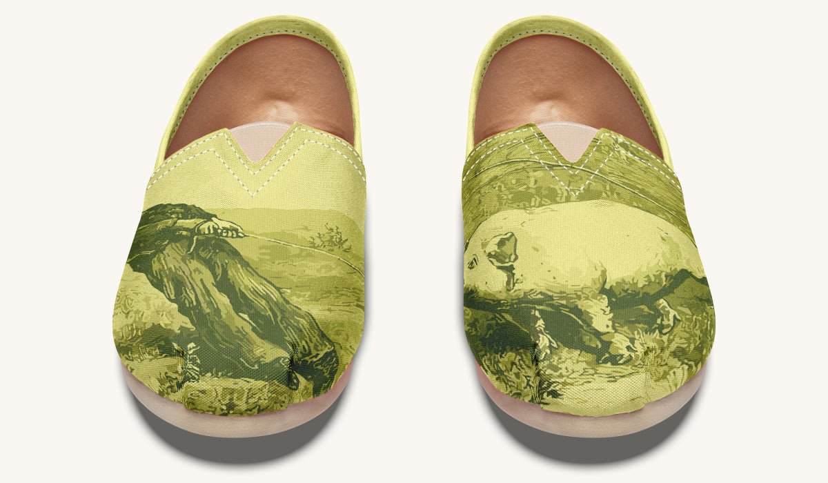 A Pig and His Boy Casual Shoes - Jaded Lament