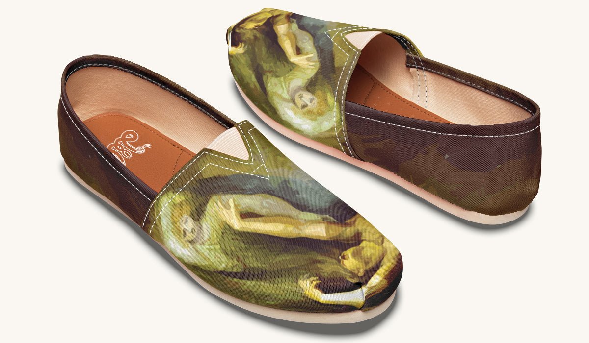 Achilles Weeps for Patroclus Casual Shoes - Jaded Lament