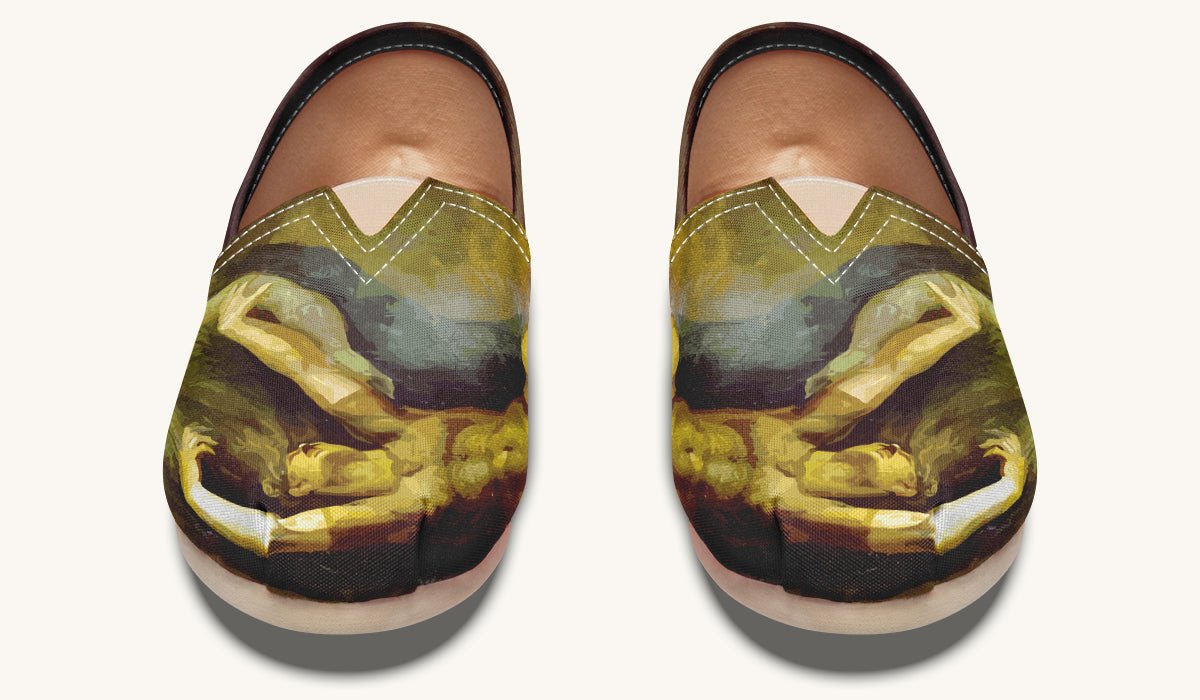Achilles Weeps for Patroclus Casual Shoes - Jaded Lament