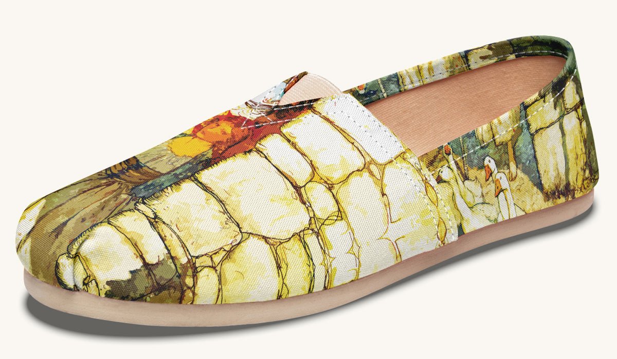 Alas Dear Goose Girl Casual Shoes - Jaded Lament