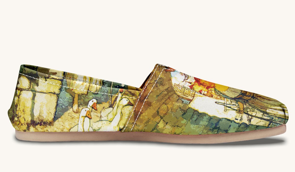 Alas Dear Goose Girl Casual Shoes - Jaded Lament