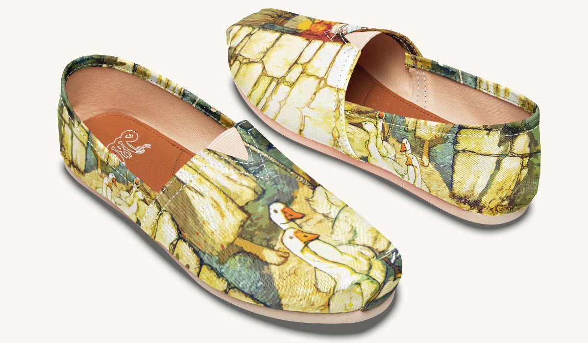 Alas Dear Goose Girl Casual Shoes - Jaded Lament