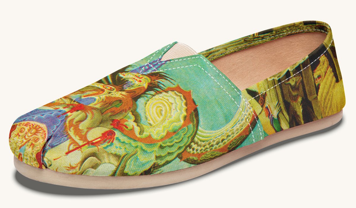 Before The Dragon Broke The Sky Casual Shoes - Jaded Lament
