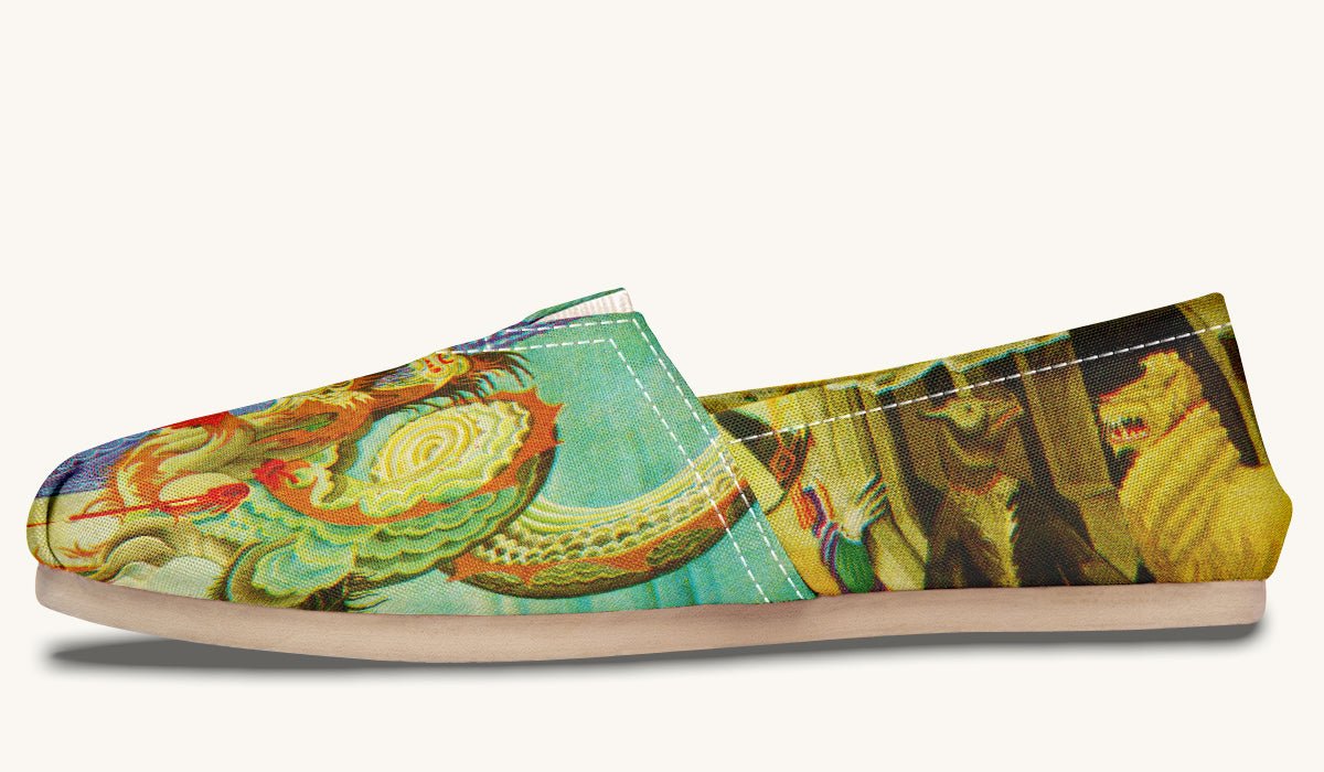 Before The Dragon Broke The Sky Casual Shoes - Jaded Lament