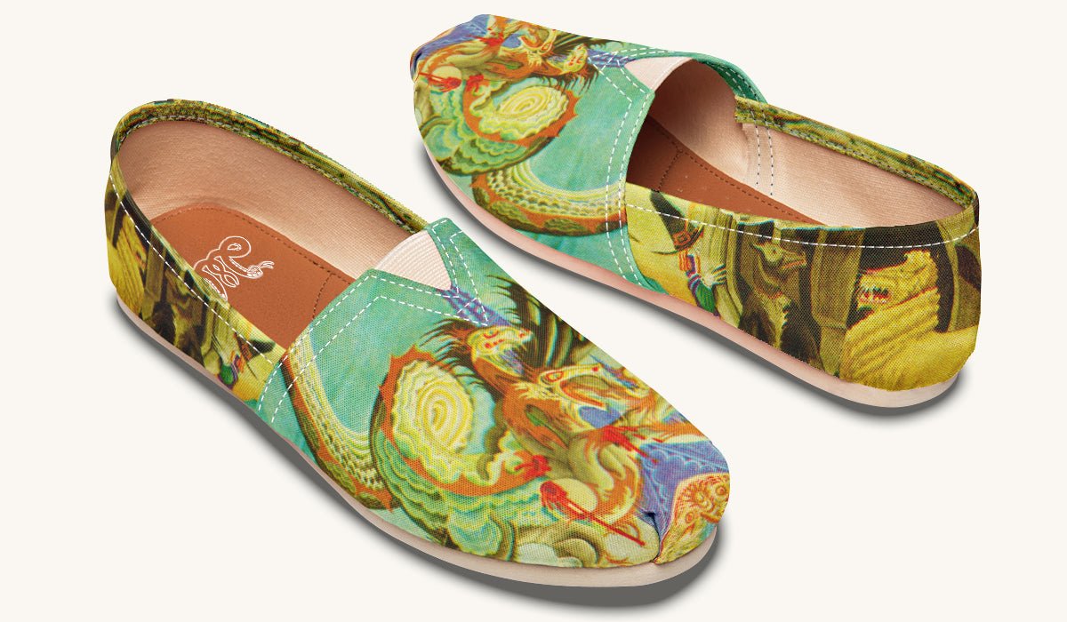 Before The Dragon Broke The Sky Casual Shoes - Jaded Lament