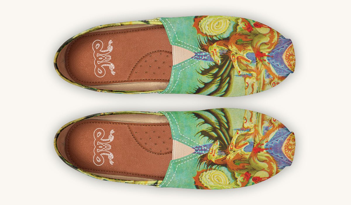Before The Dragon Broke The Sky Casual Shoes - Jaded Lament